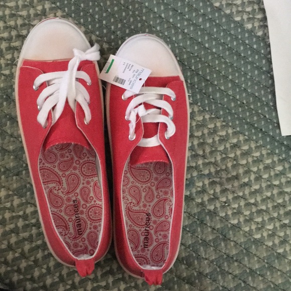 Maurices Shoes - Pinkish orange tennis new size 10 Maurice’s NEW